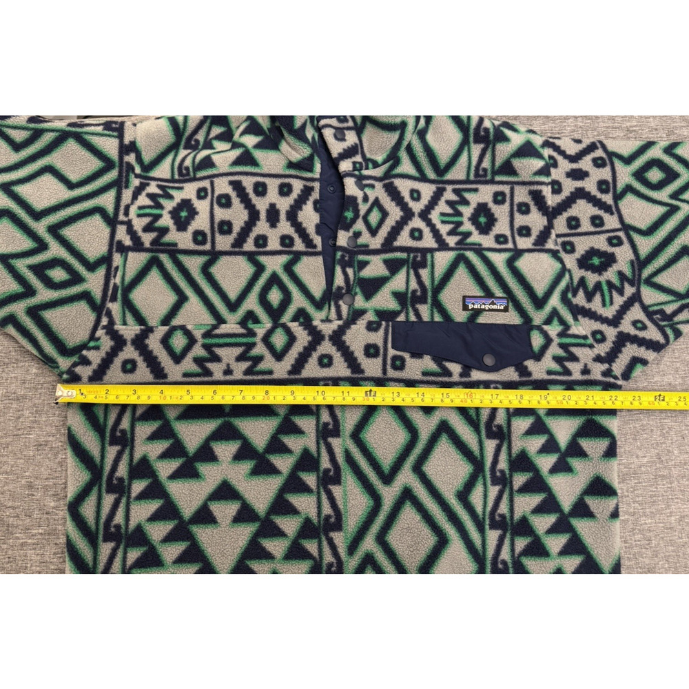 Patagonia Aztec Synchilla Snap-T Fleece Pullover Mens S Vtg Montana Siete Jacket - Picture 3 of 7